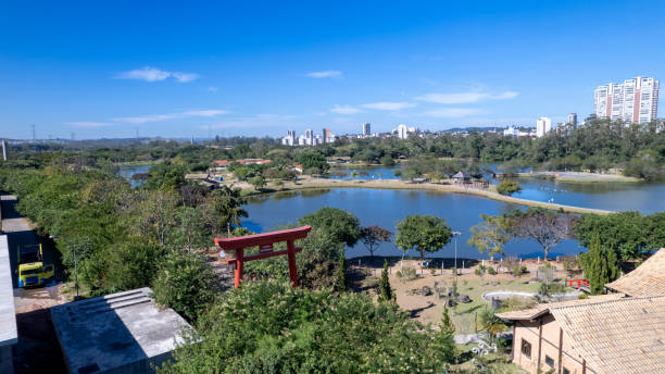 Parque Centenário e Torii — Mogi das Cruzes